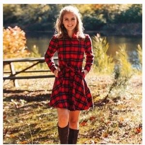 Kiel James Patrick Plaid Dress XL